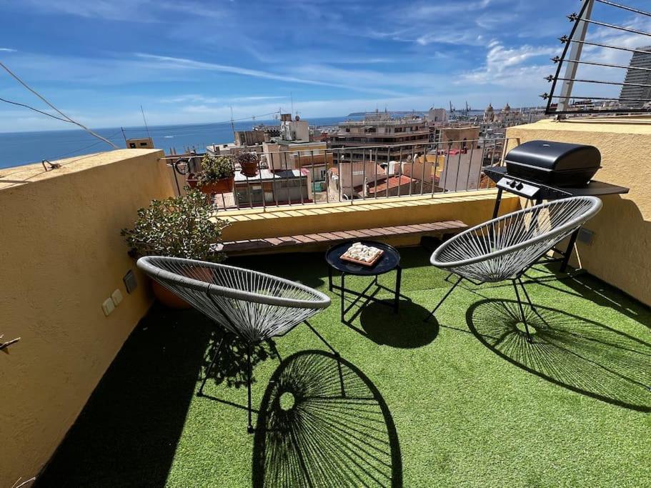 Private Sun Terrace Amazing View Lejlighed Alicante Eksteriør billede