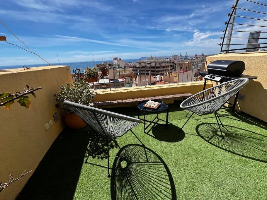 Private Sun Terrace Amazing View Lejlighed Alicante Eksteriør billede